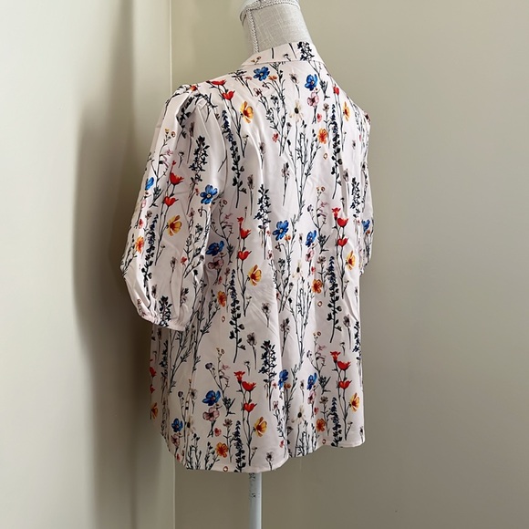 🆕 Floral Puff Sleeve Blouse - Picture 8 of 11